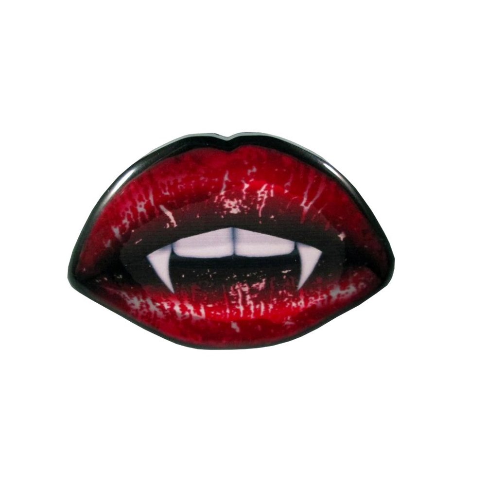 2 Finger Ring Vampire Kiss NEW